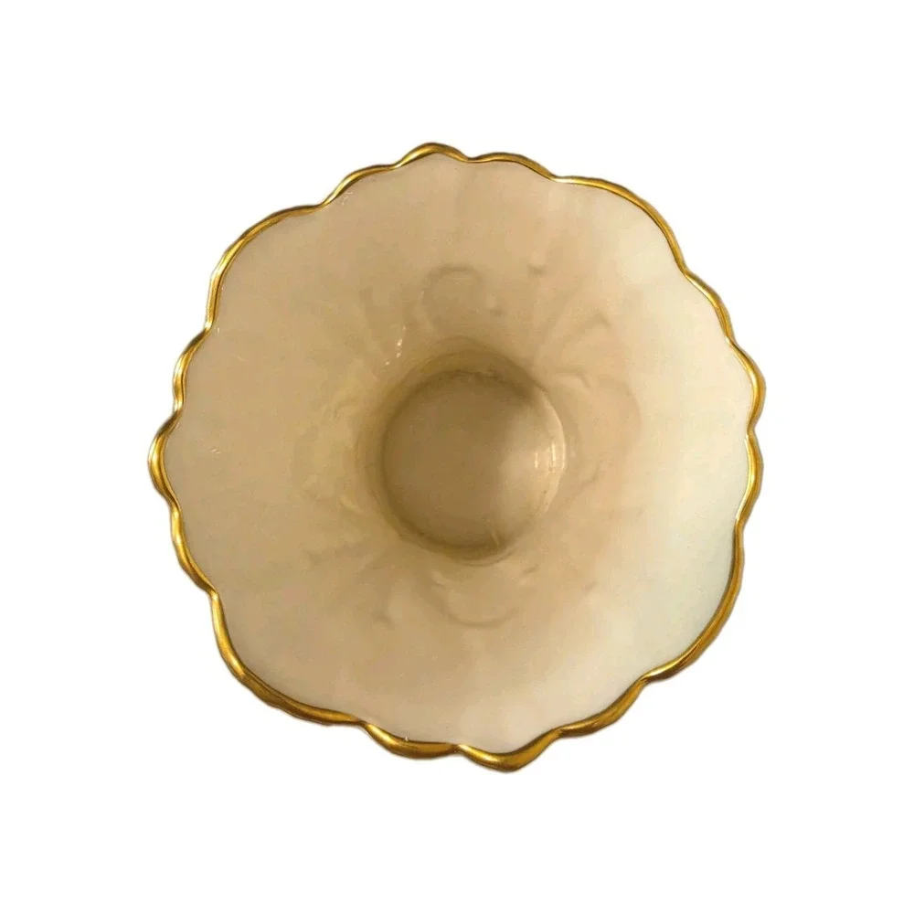 Vintage  Lenox Porcelain Vase Cranford Collection With 24 Carat Gold Trim